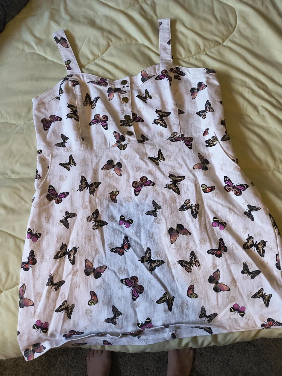 Butterfly Print Dress
