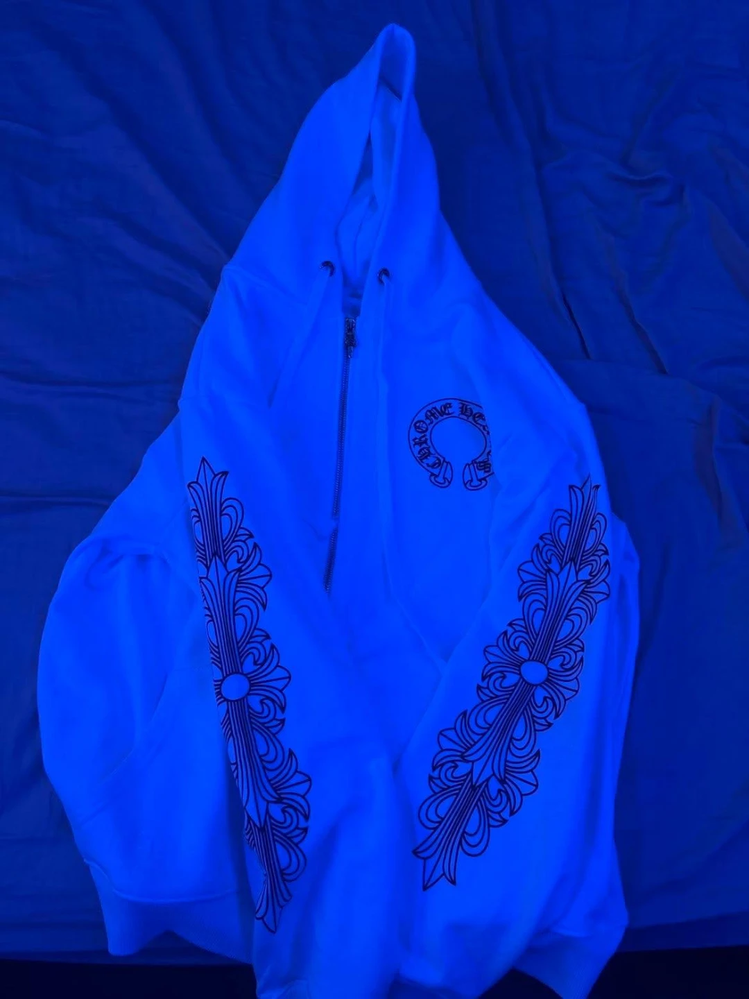 Chrome Hearts Zip-Up Hoodie