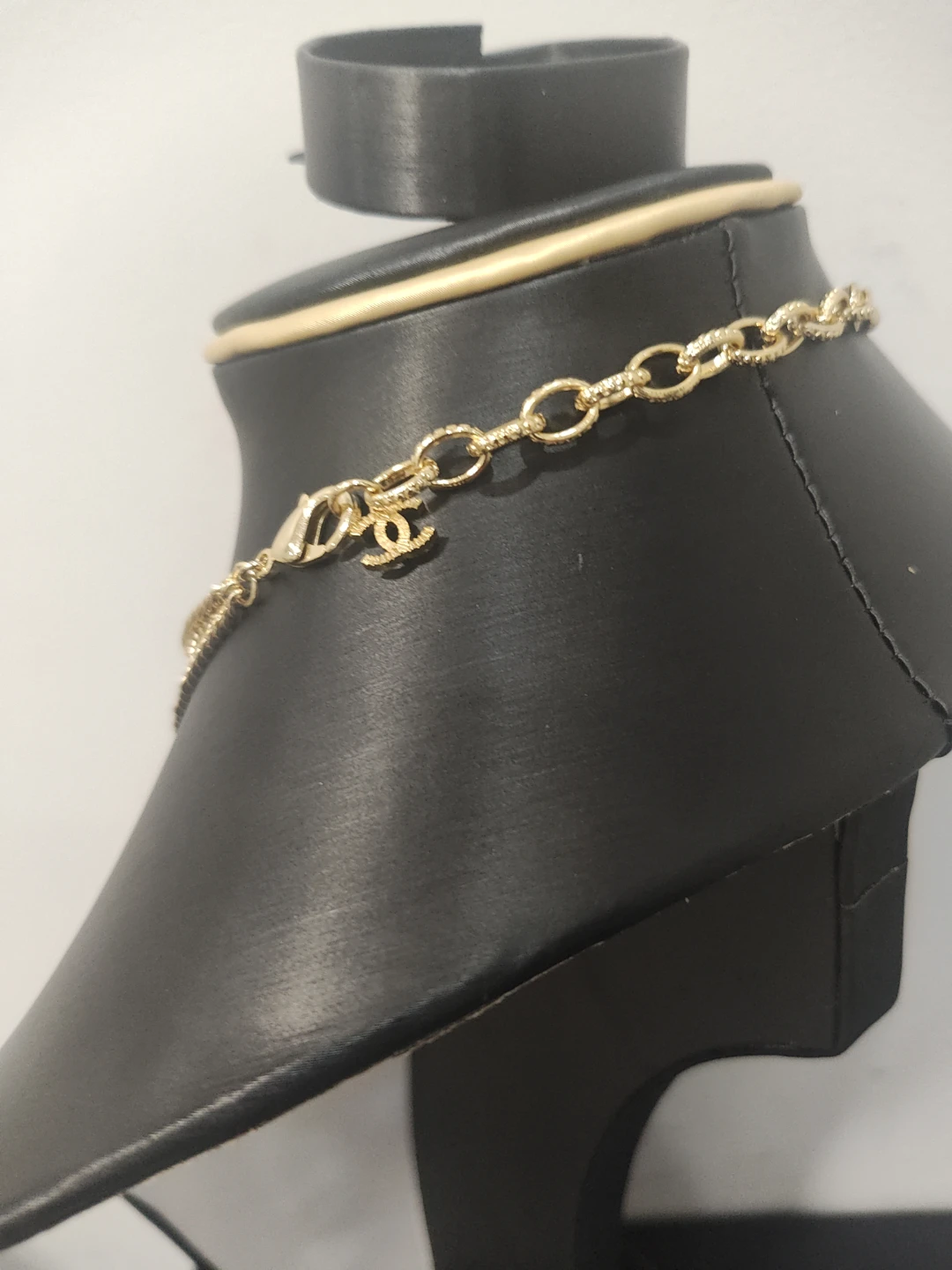 Chanel CC Necklace with Red Beads - photo 3