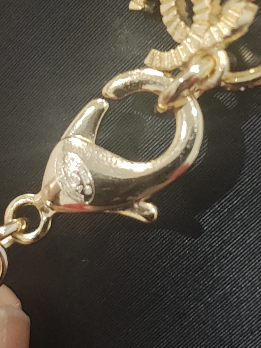 Chanel CC Necklace with Red Beads - photo 4