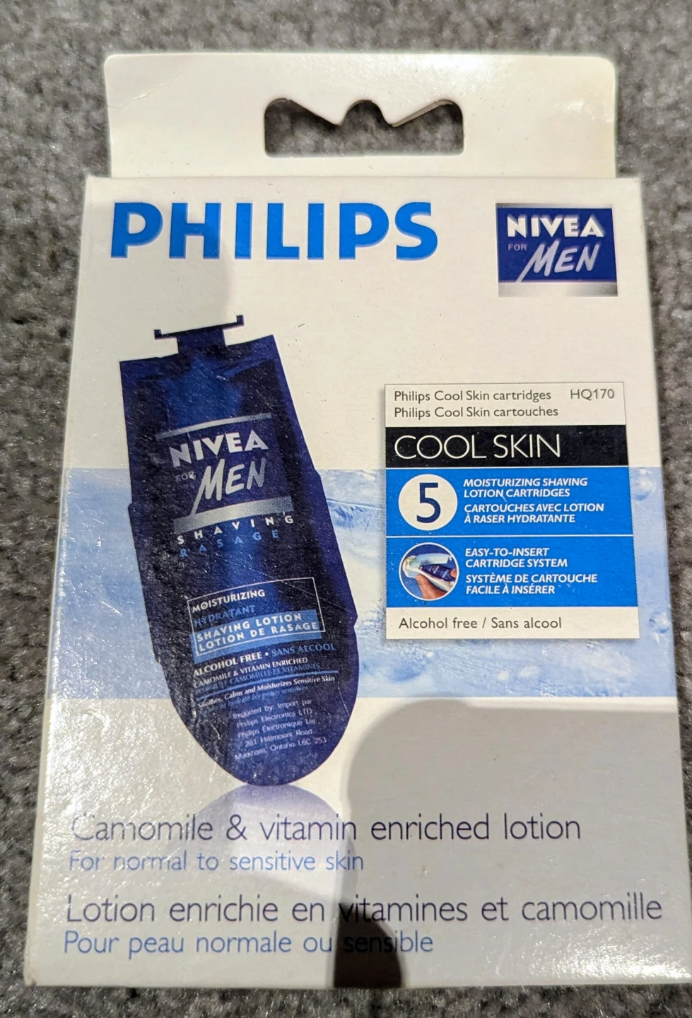 Philips Nivea For Men Cool Skin Shaving Cartridges