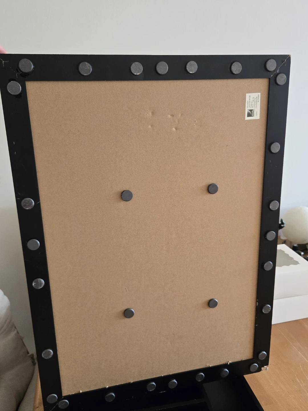 Dry Erase Board w/ Cork Board (magnets on back) - photo 3