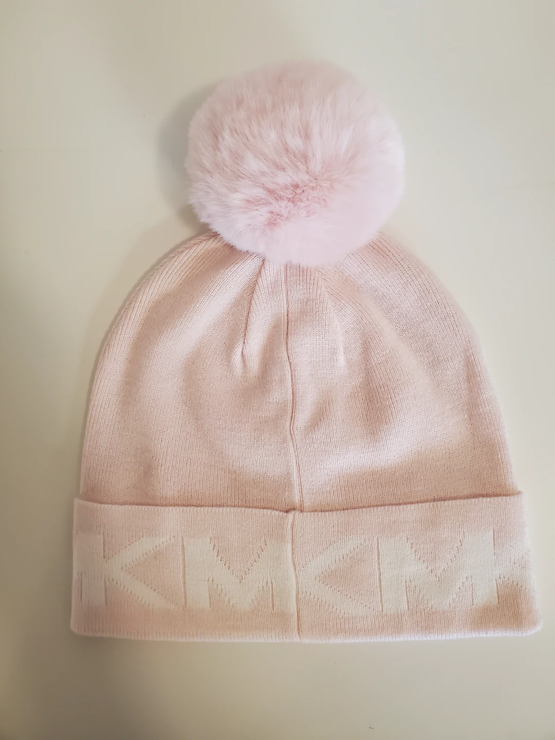 Michael Kors Pink Logo Intarsia Knit Beanie and Scarf Set...New - photo 2