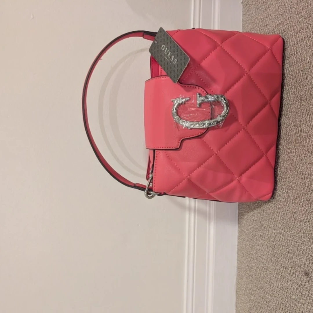 Guess Quilted Shoulder Bag | Brand New