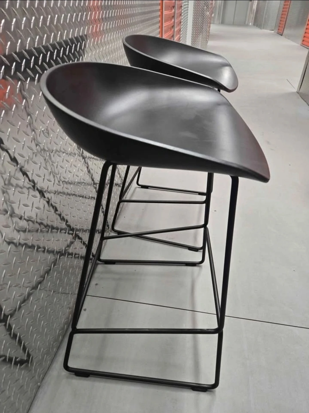 ✨ Authentic HAY "About A Stool" (AAS 38) Pair - Matte Black - photo 4