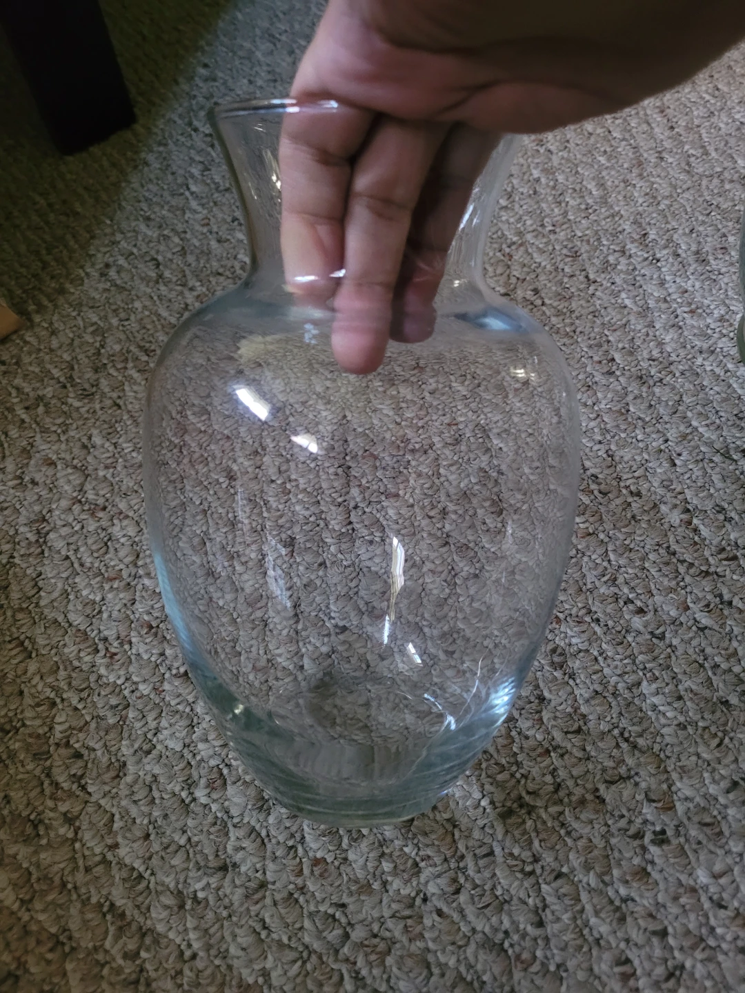 Various Clear Glass Vase