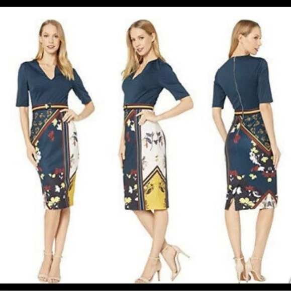 Ted Baker Madiiy Savanna Bodycon Dress