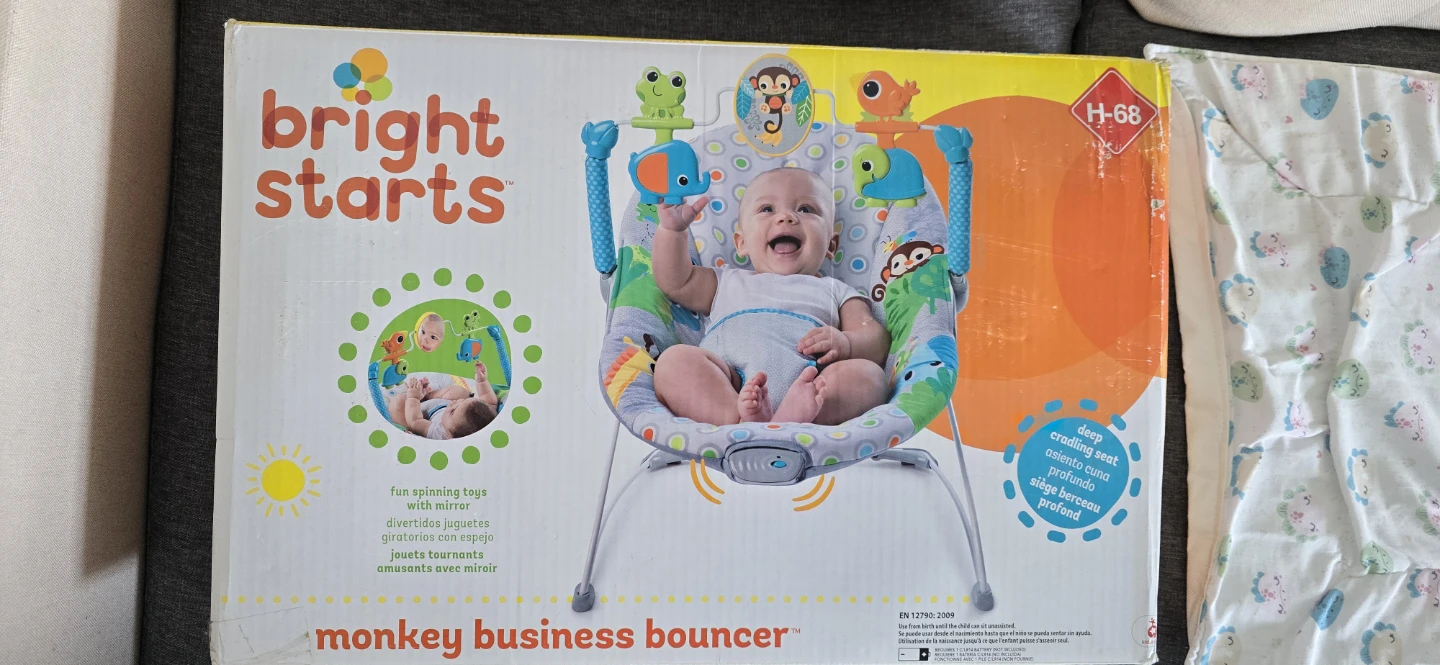 Bright Starts Monkey Business Bouncer