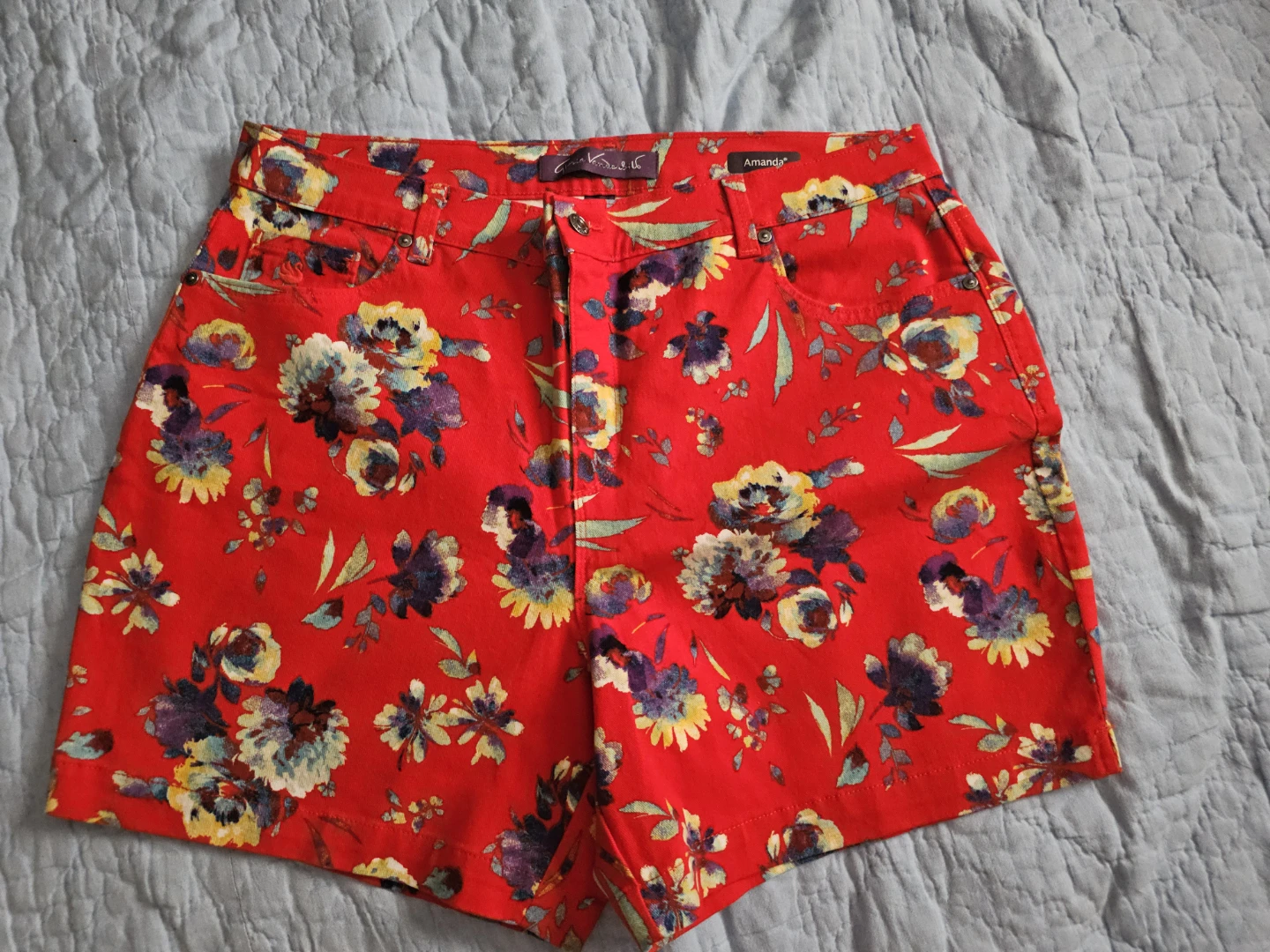 NEW Gloria Vanderbilt AMANDA Shorts Size 16W - photo 2