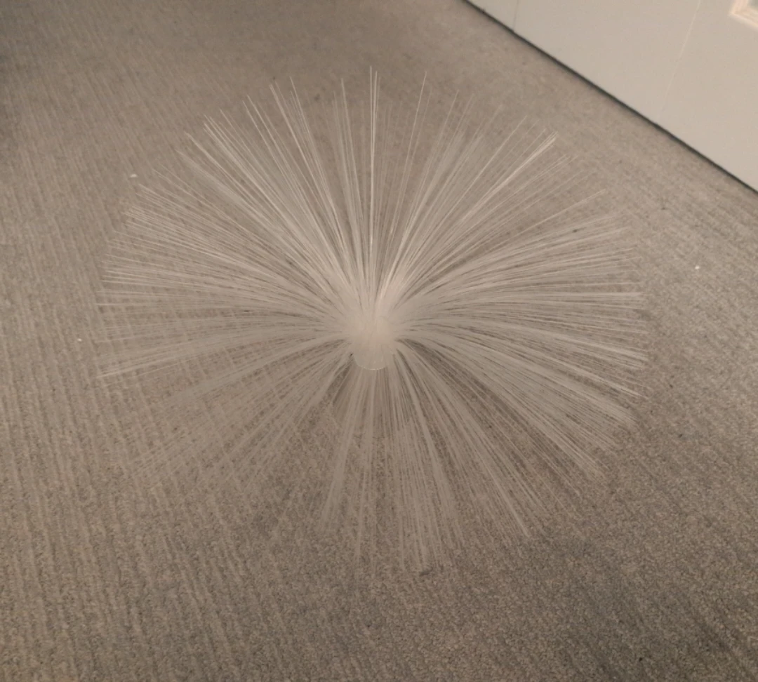 Vintage Fiber Optic Lamp - Colour Changing LED Light