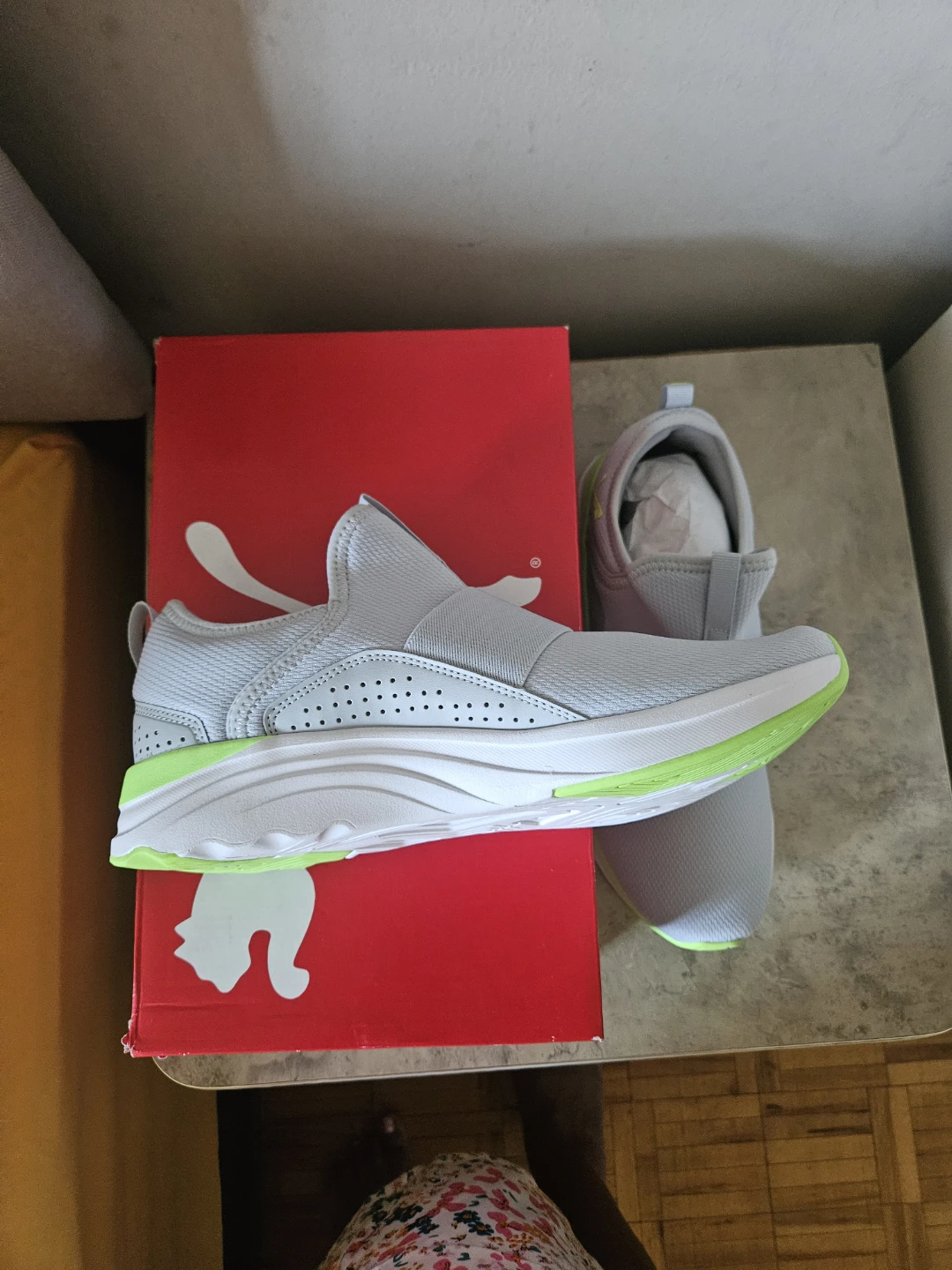 Puma Women's Running Shoes - Grey/Lime - photo 2