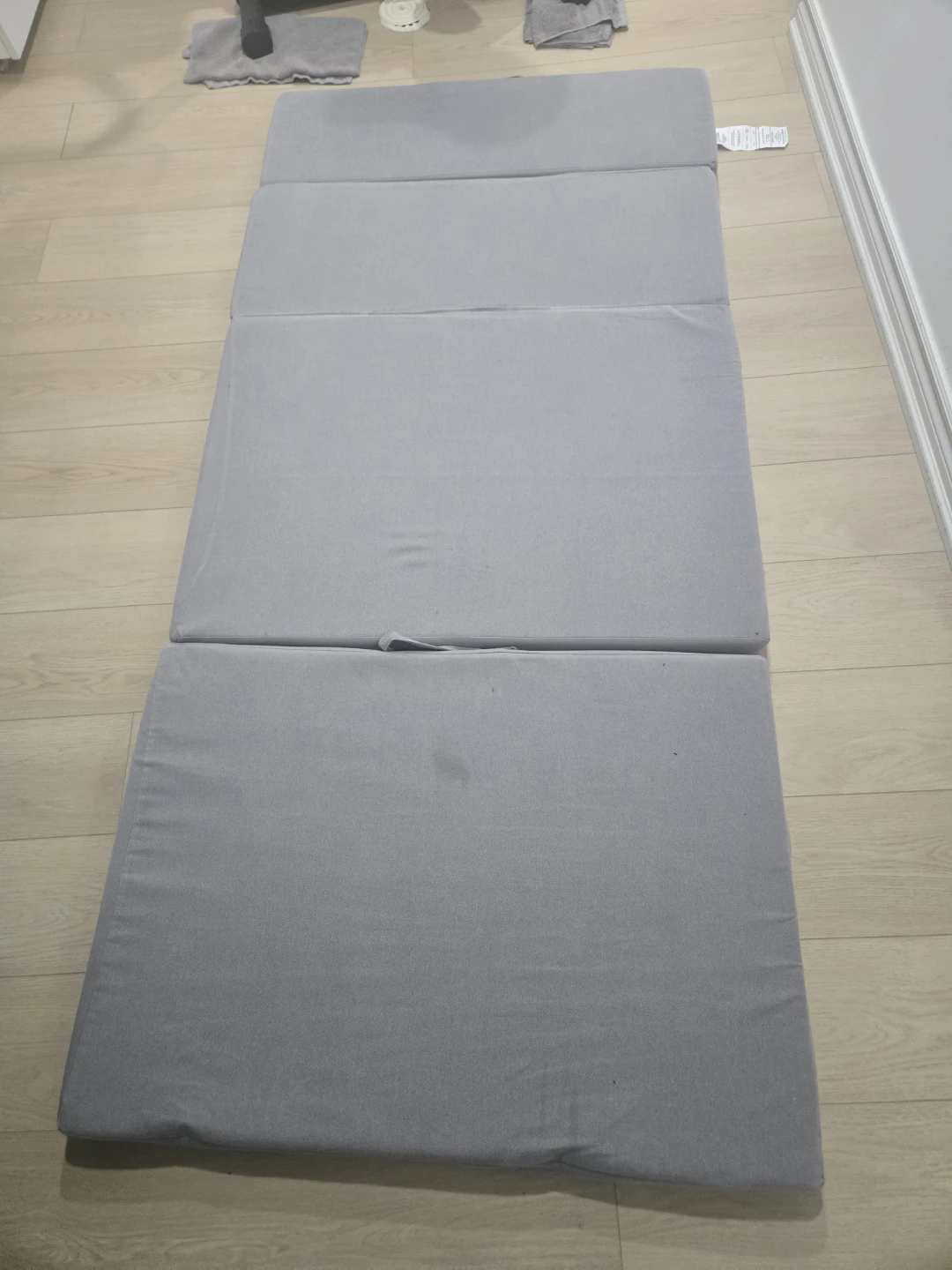 Grey Folding Foam Mattress / Floor Pad - photo 3