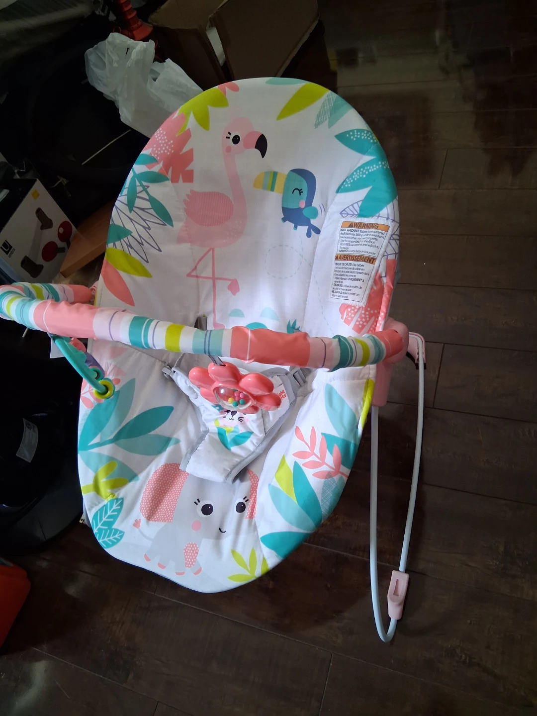 Baby Bouncer Seat bright starts in good clean condition - photo 3