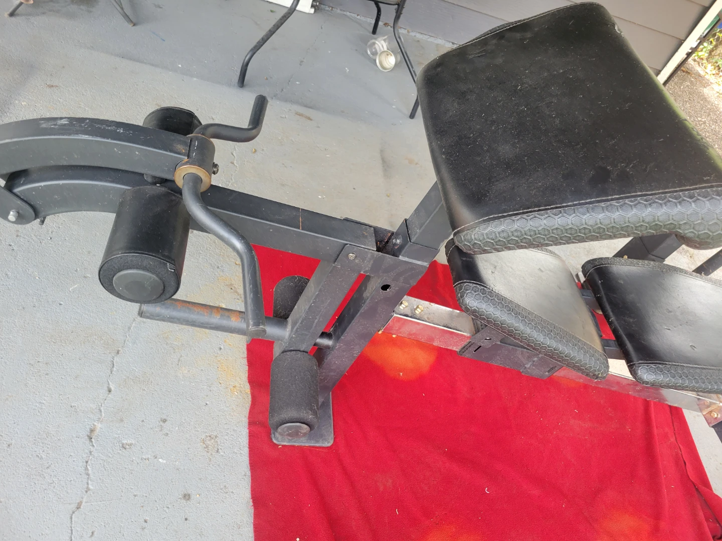 GOLD'S GYM OLYMPIC BENCH WITH SQUAT RACK  HEAVY DUTY - photo 2