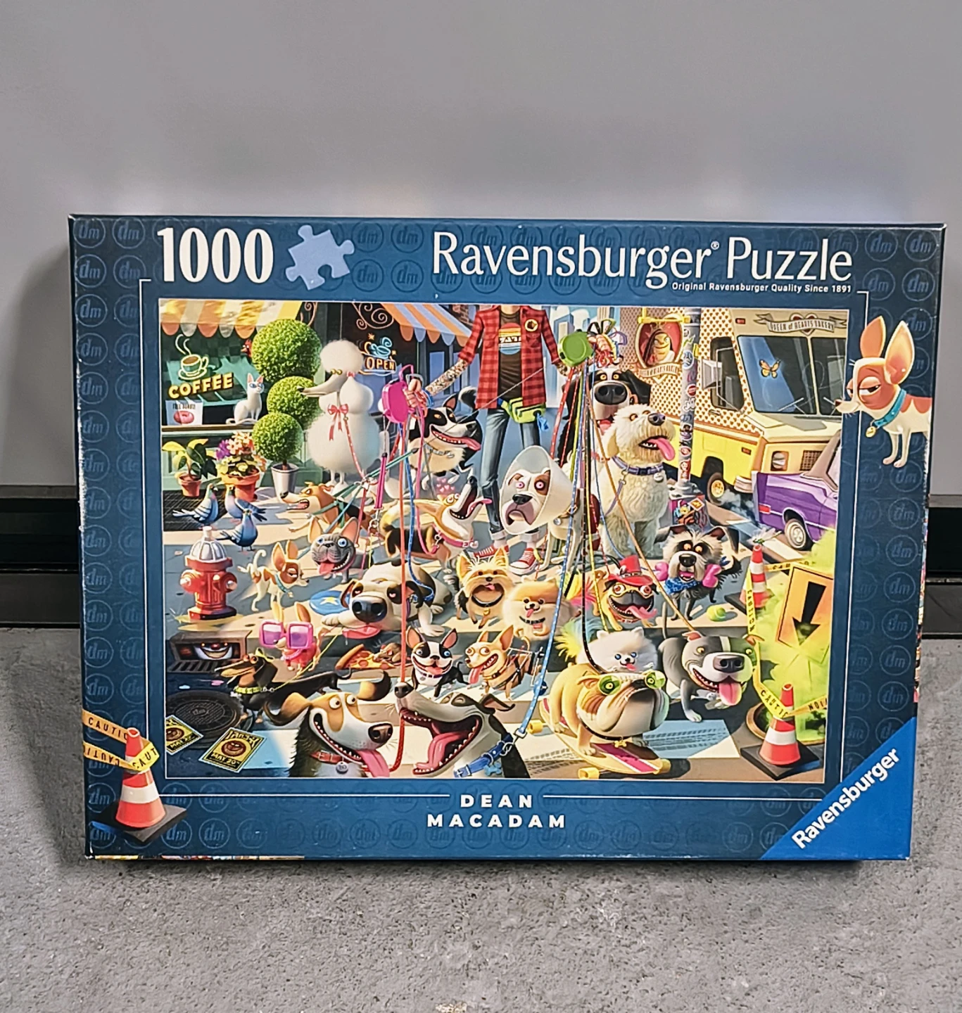 Ravensburger 1000 Piece Dean Macadam Dog Walk Puzzle