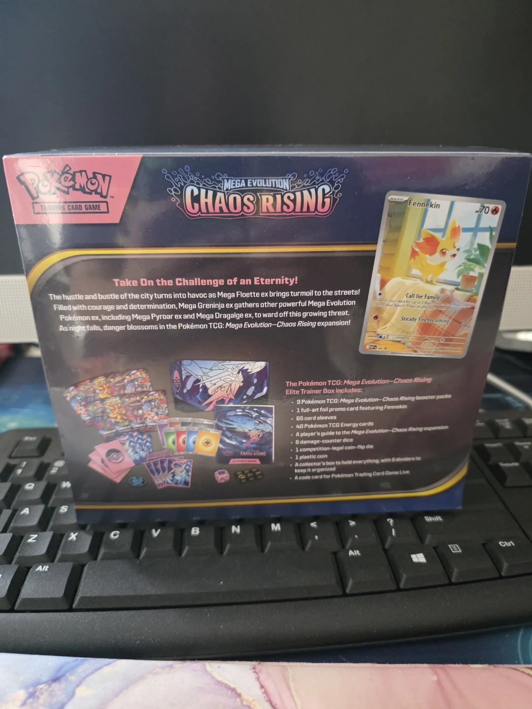 Pokemon TCG Mega Evolution Chaos Rising Elite Trainer Box - photo 2