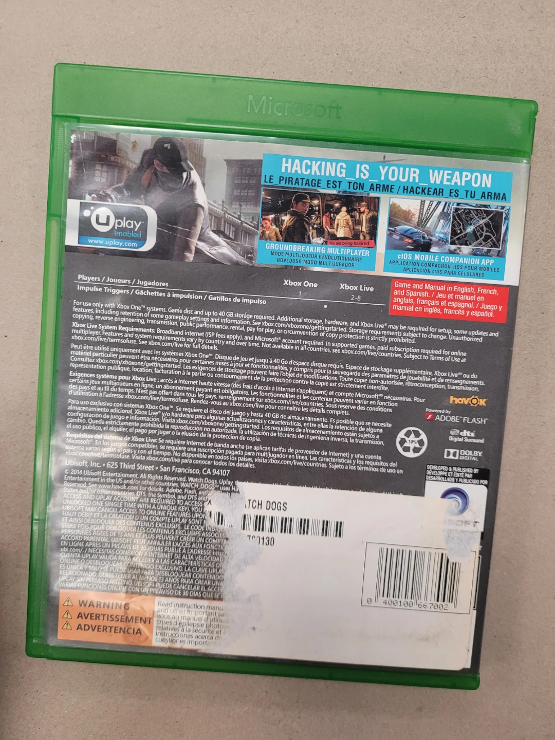 Watch Dogs Signature Edition Xbox One - photo 2
