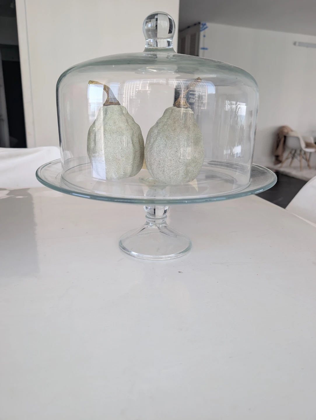 Libbey Selene Glass Cake Stand with Dome - photo 2