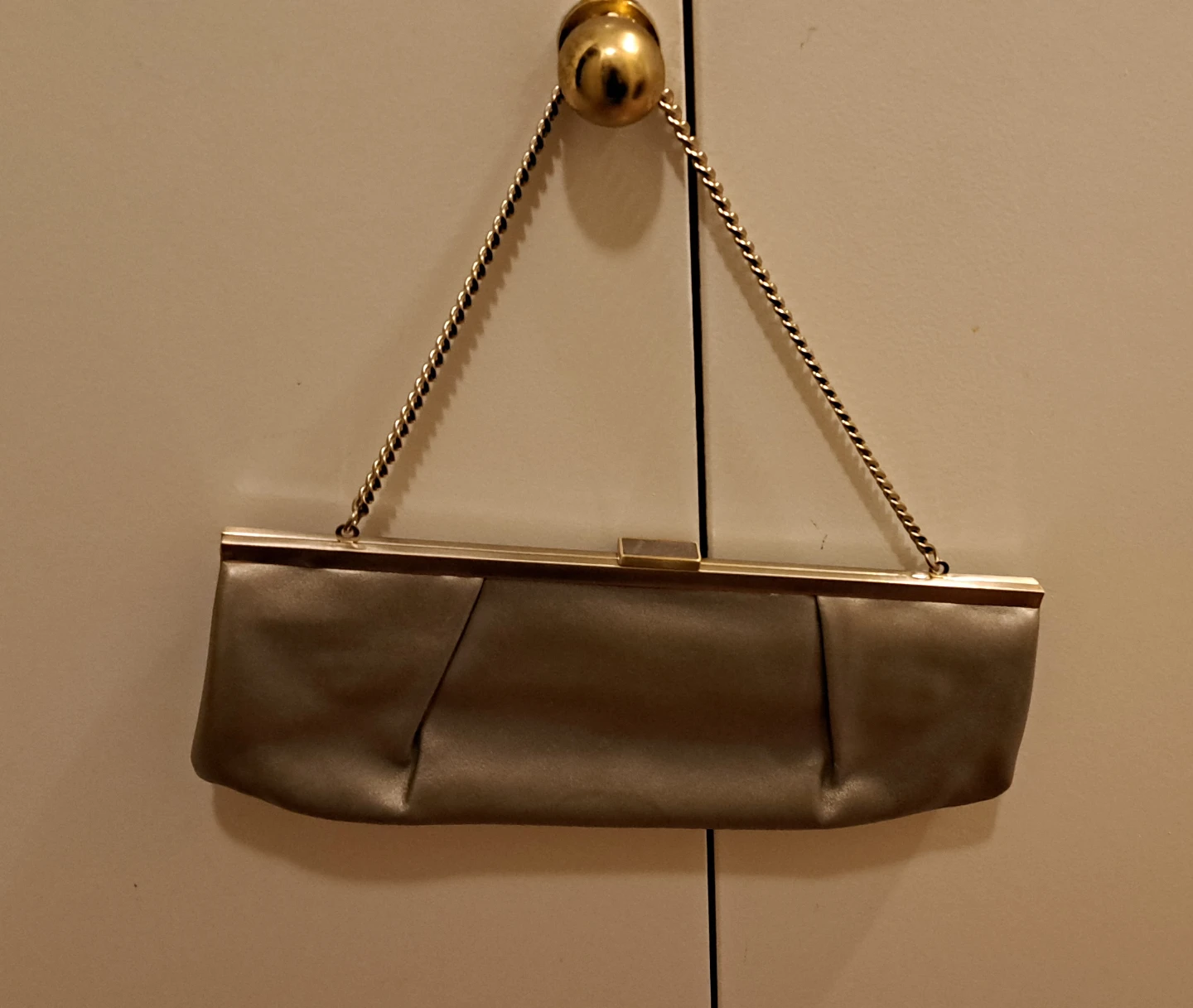 Ann Taylor Clutch with Chain