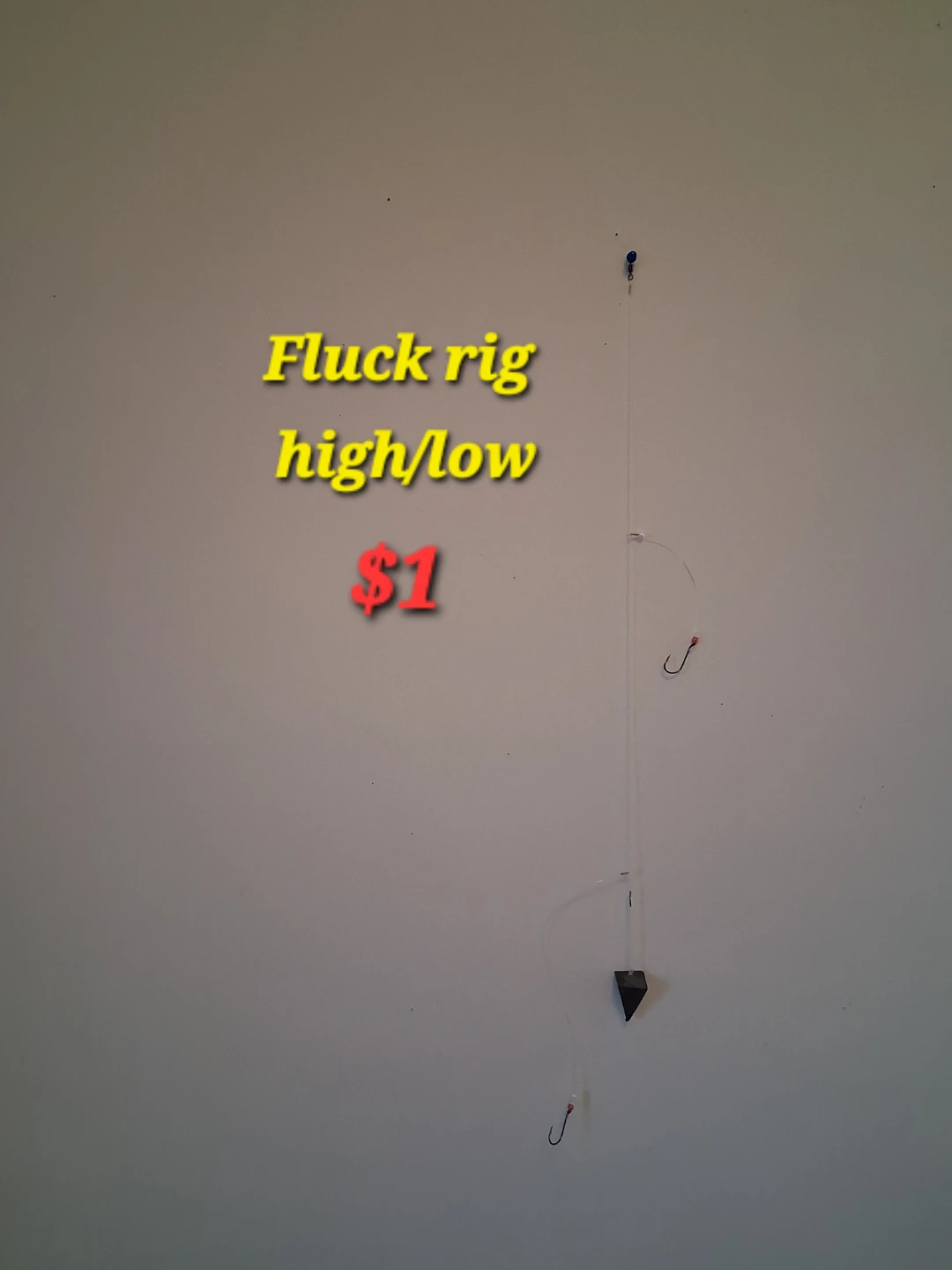 Fluke Rig High/Low Fishing Lure - photo 2
