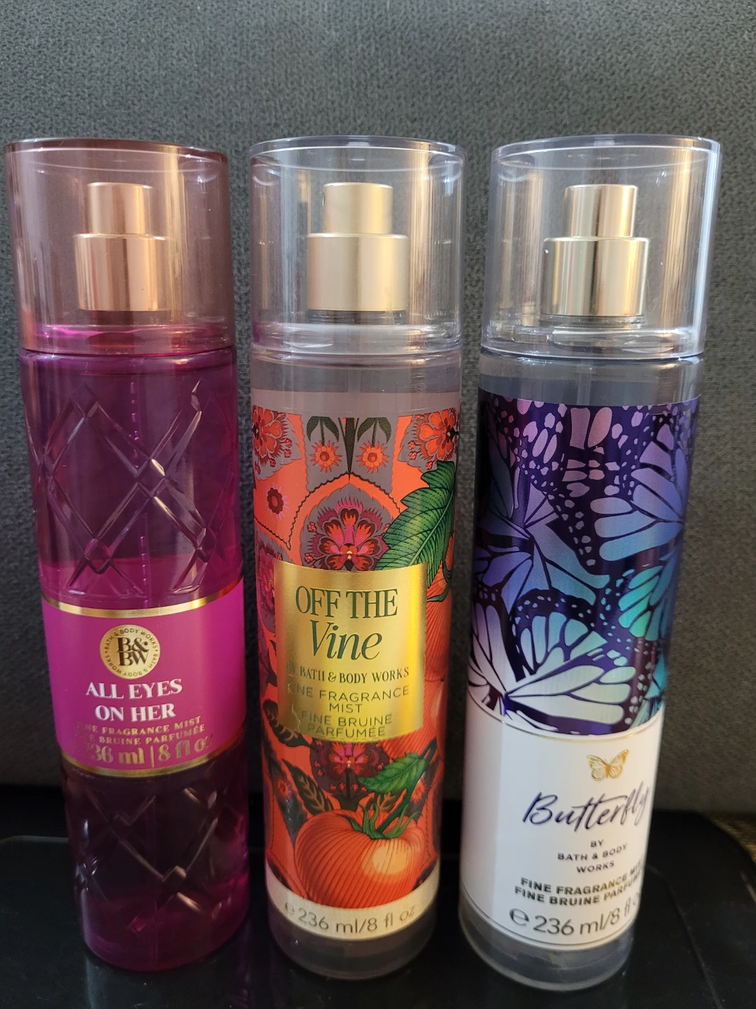 Bath & Body Works Fragrance Mist Lot - 3 x 236 ml