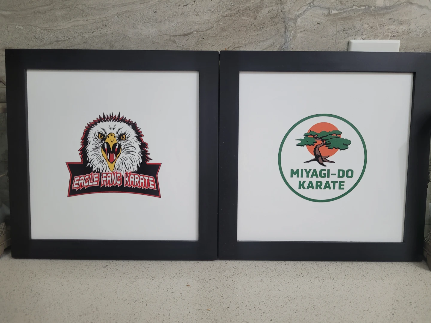 Cobra Kai - Miyagi-Do & Eagle Fang Karate Wall Art