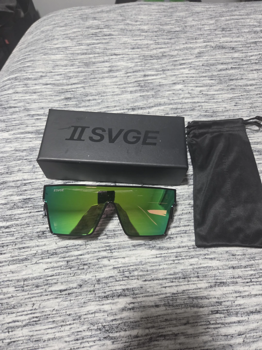 11SVGE Sport Sunglasses with Case