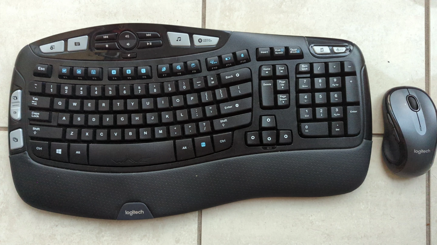 Logitech ComfortWave K550 Ergonomic Wireless Keyboard and Mouse
