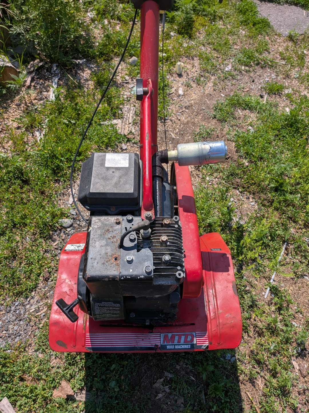 Yard Machines Rototiller