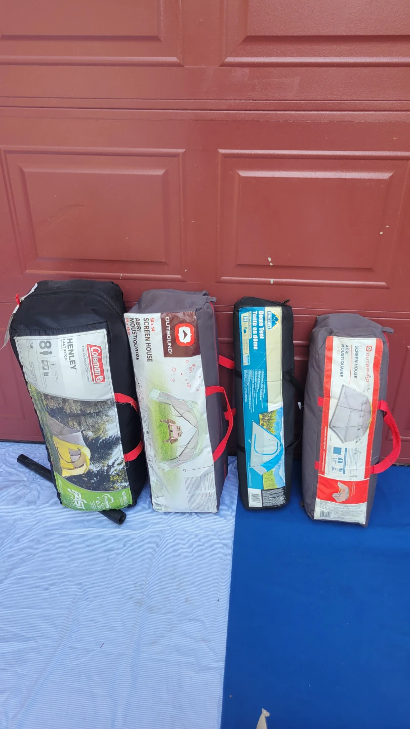 Coleman Henley 8-Person Tent & Outbound Screen House