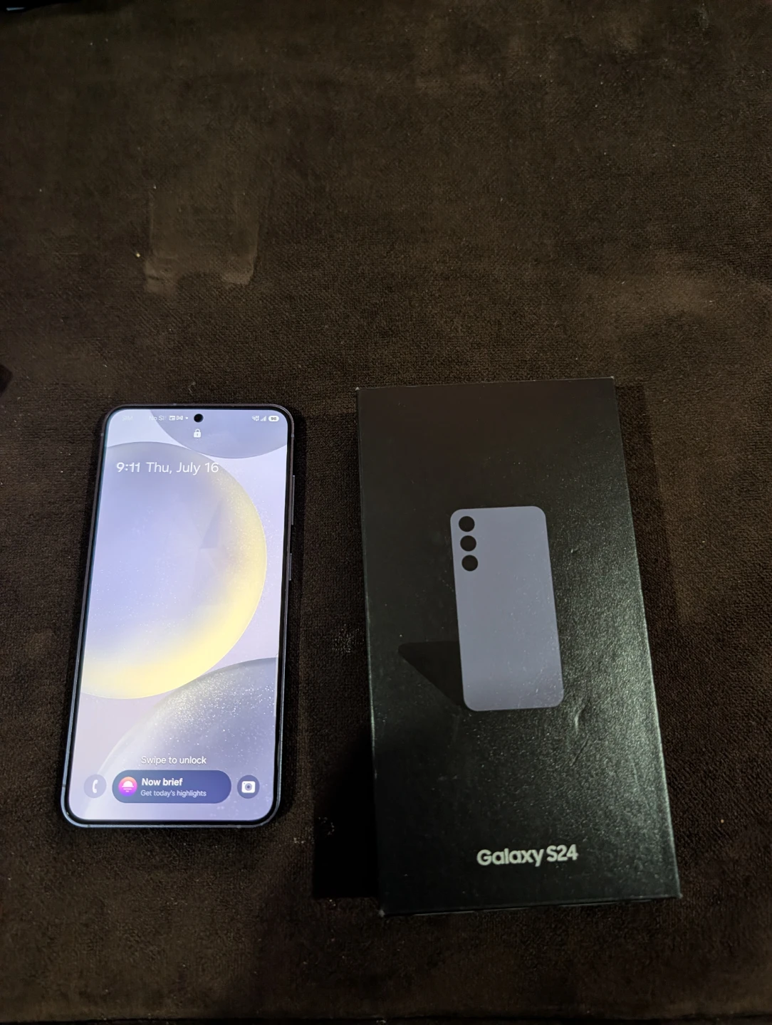 Samsung Galaxy S24 Smartphone - Purple 128GB - photo 3