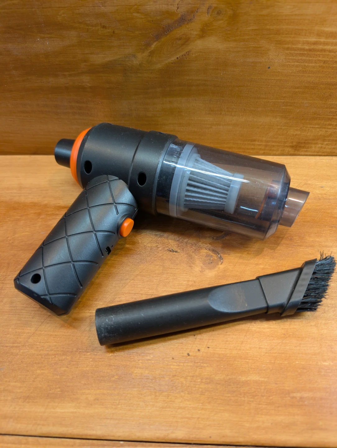 Black Handheld Car Vacuum Cleaner