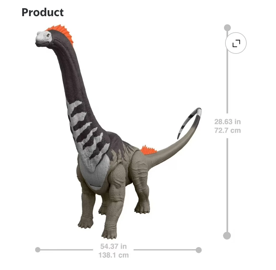 Mattel Jurassic World Rebirth Titanosaurus Toy - photo 2