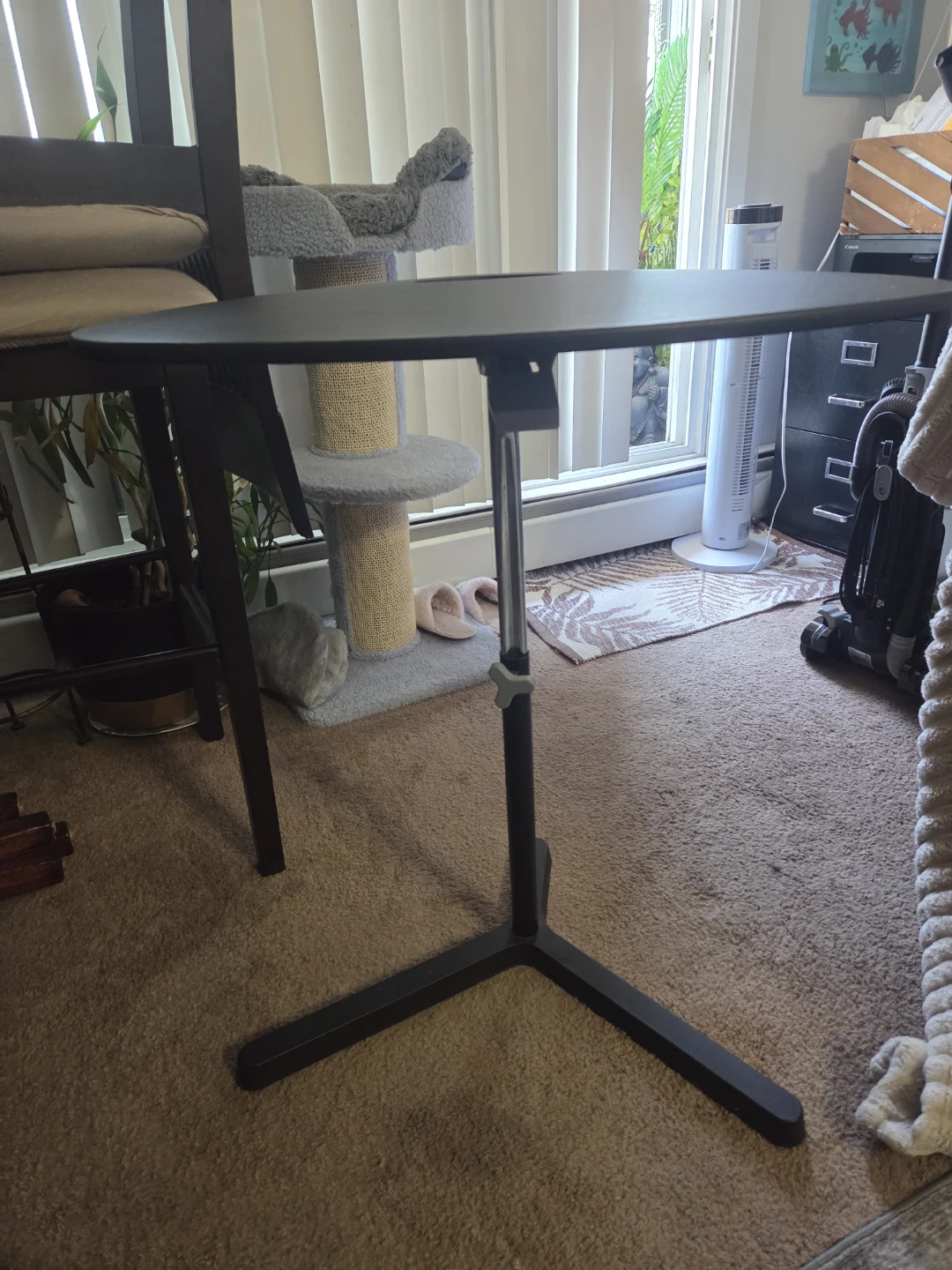 Adjustable Height Overbed Table