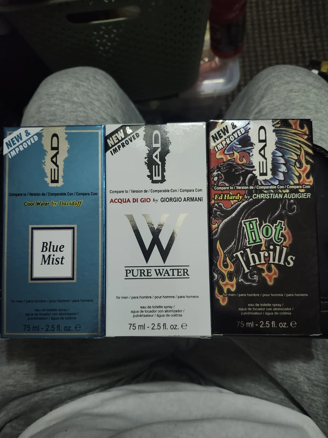 EAD Men's Eau de Toilette 3-Pack