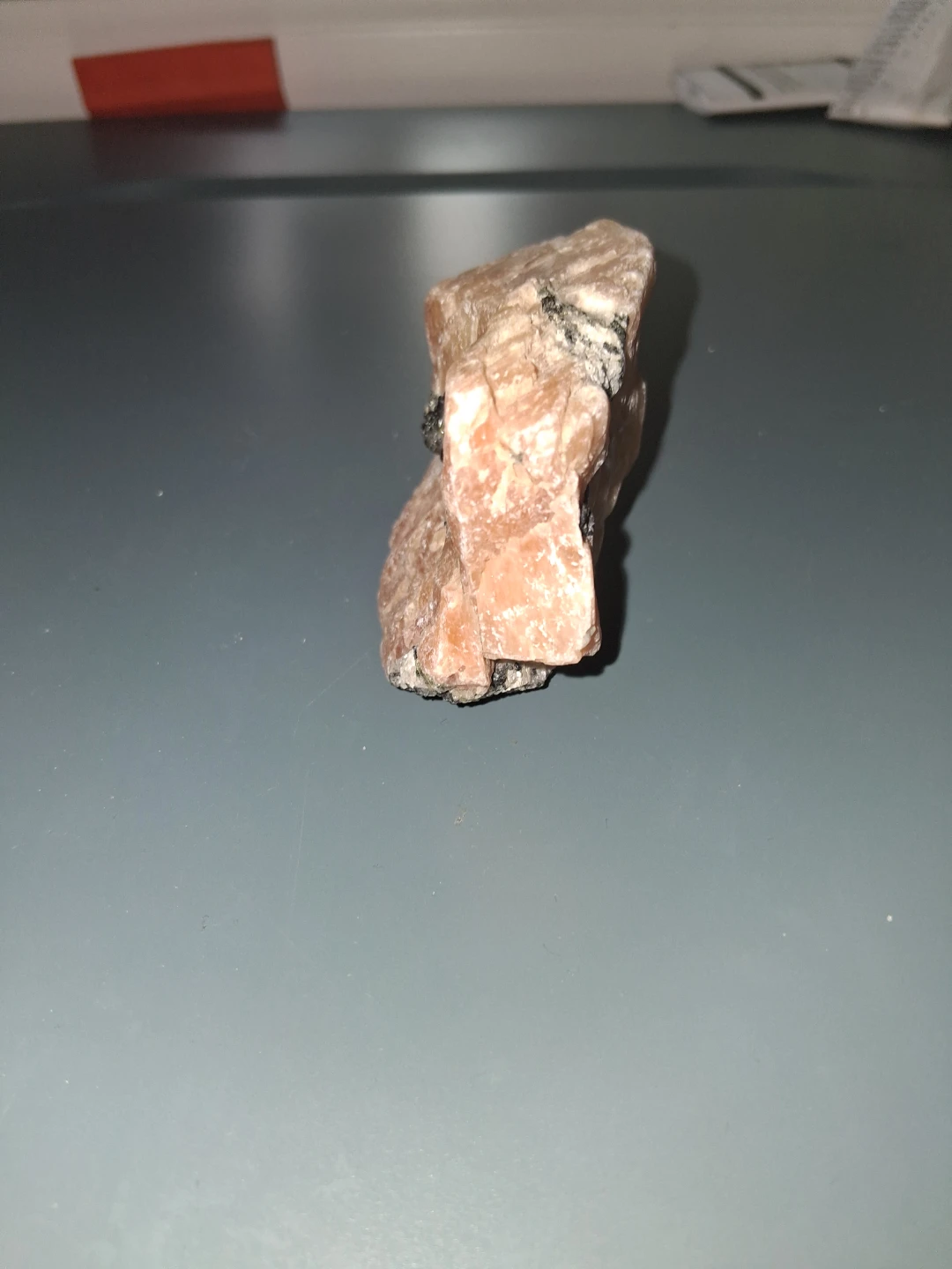 Orange Calcite Specimen - photo 4