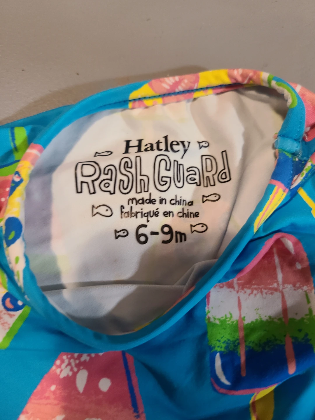 Hatley Rash Guard 6-9 months - photo 2