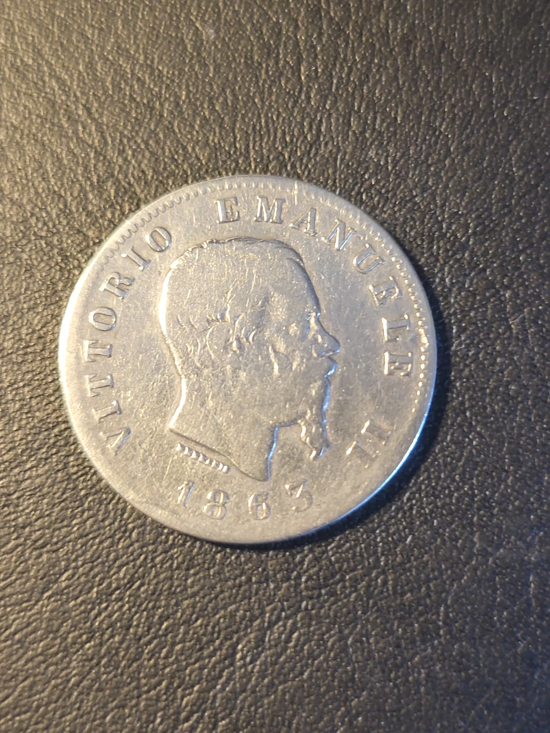 1863 Vittorio Emanuele II Coin