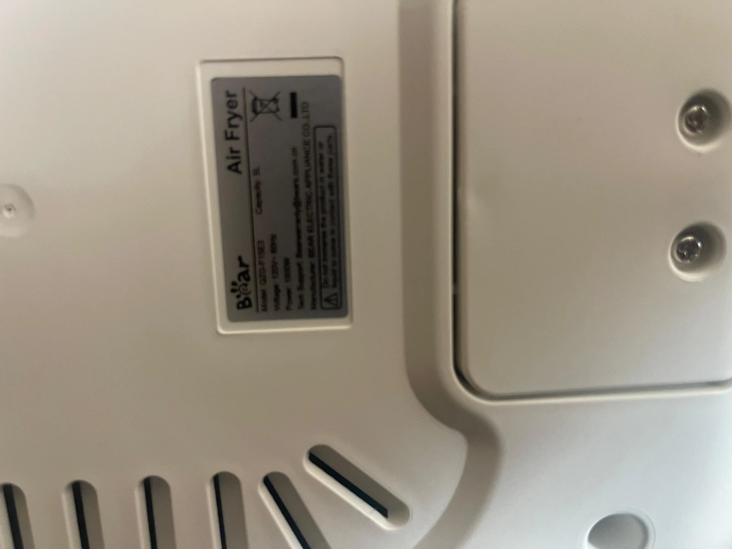 Bear Air Fryer G20-F1183 - photo 3