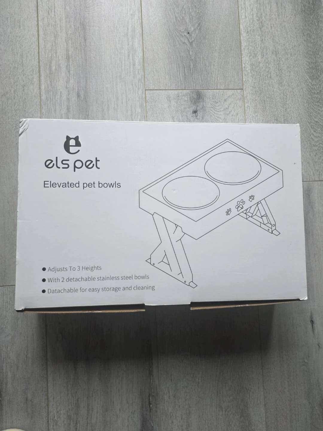 Elevated Pet Bowls with 2 Stainless Steel Bowls - photo 2
