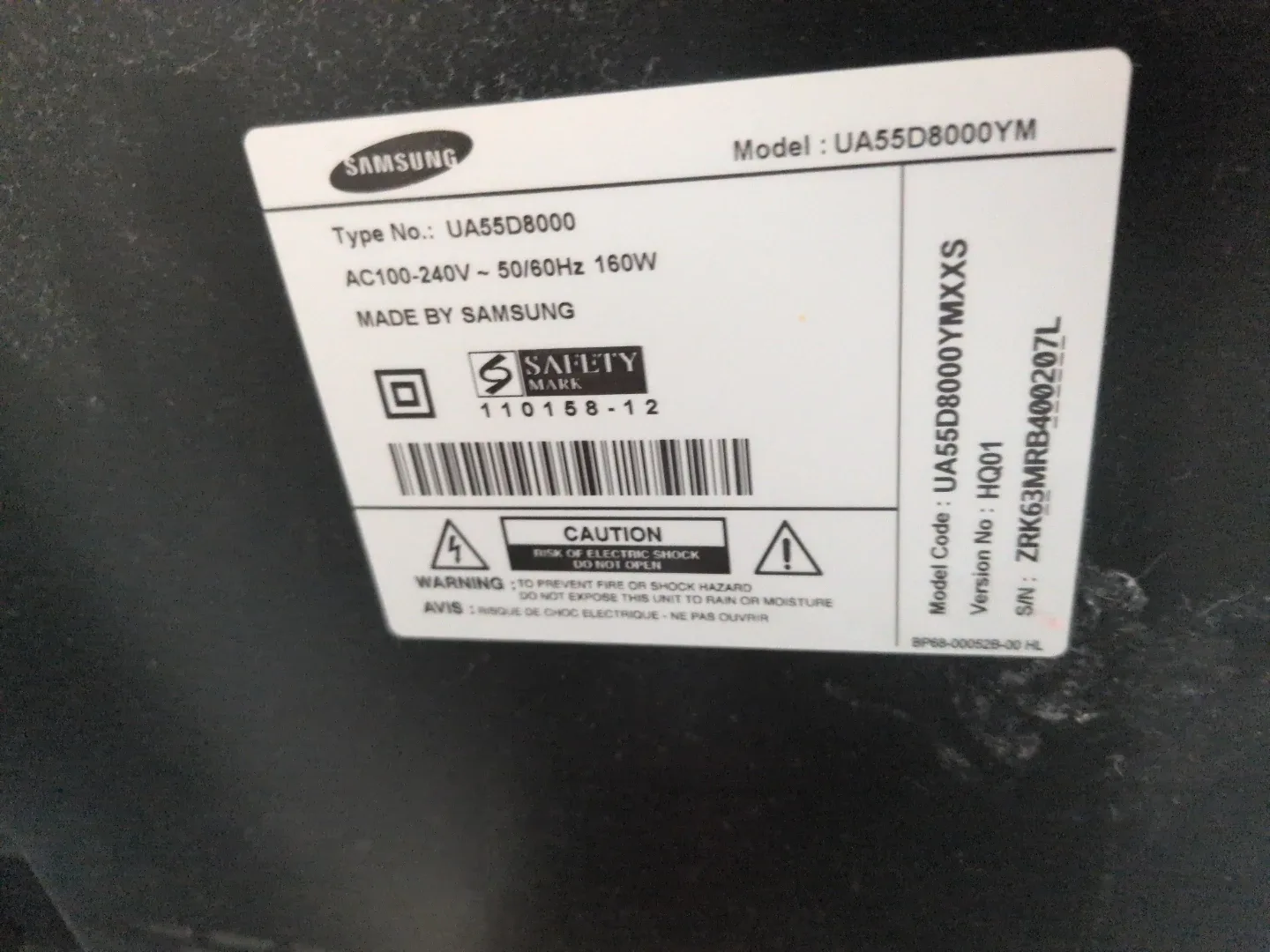 Samsung 55" with Wall-Mount - photo 4
