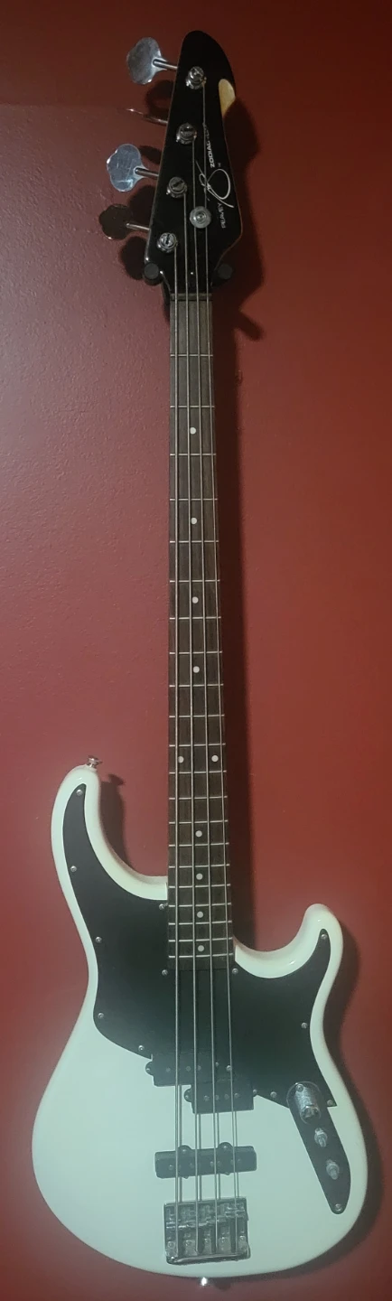 Peavey Zodiac and Samick Bass Guitar