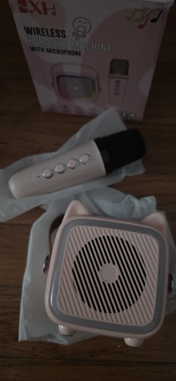 SXH Wireless Karaoke Machine with 2 Microphone - photo 4