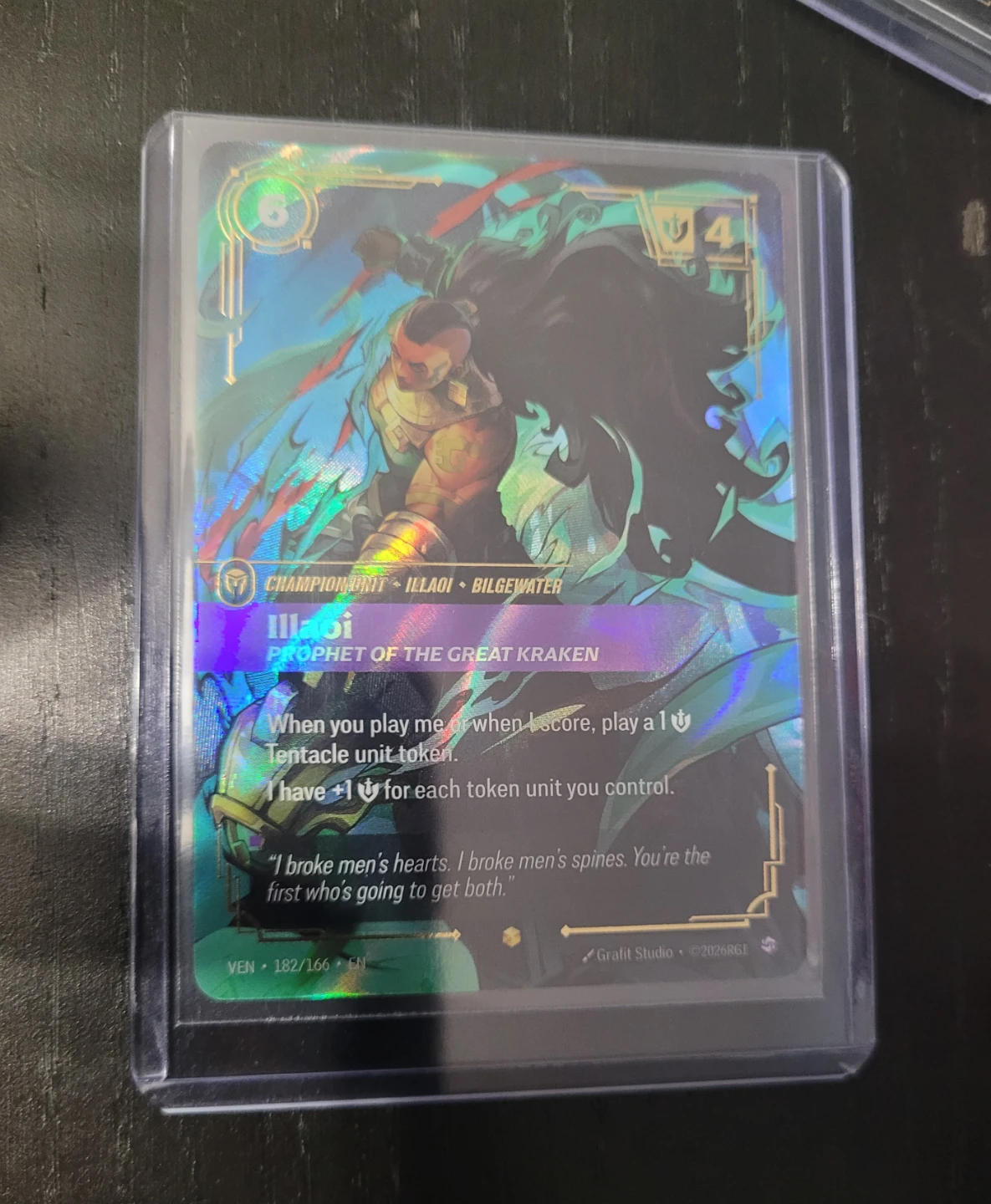 Riftbound Overnumbered Illaoi 182/166 - Accepting Offers - photo 2
