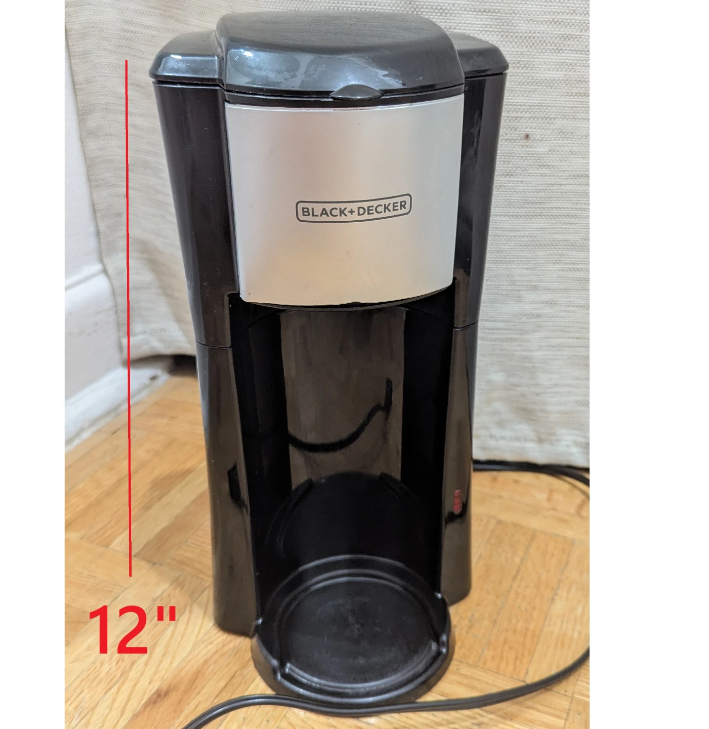 Small, Portable, Coffee Maker for 1 Cup,