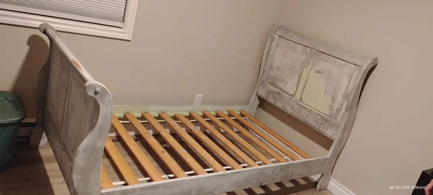 Sleigh Bed Frame - photo 2