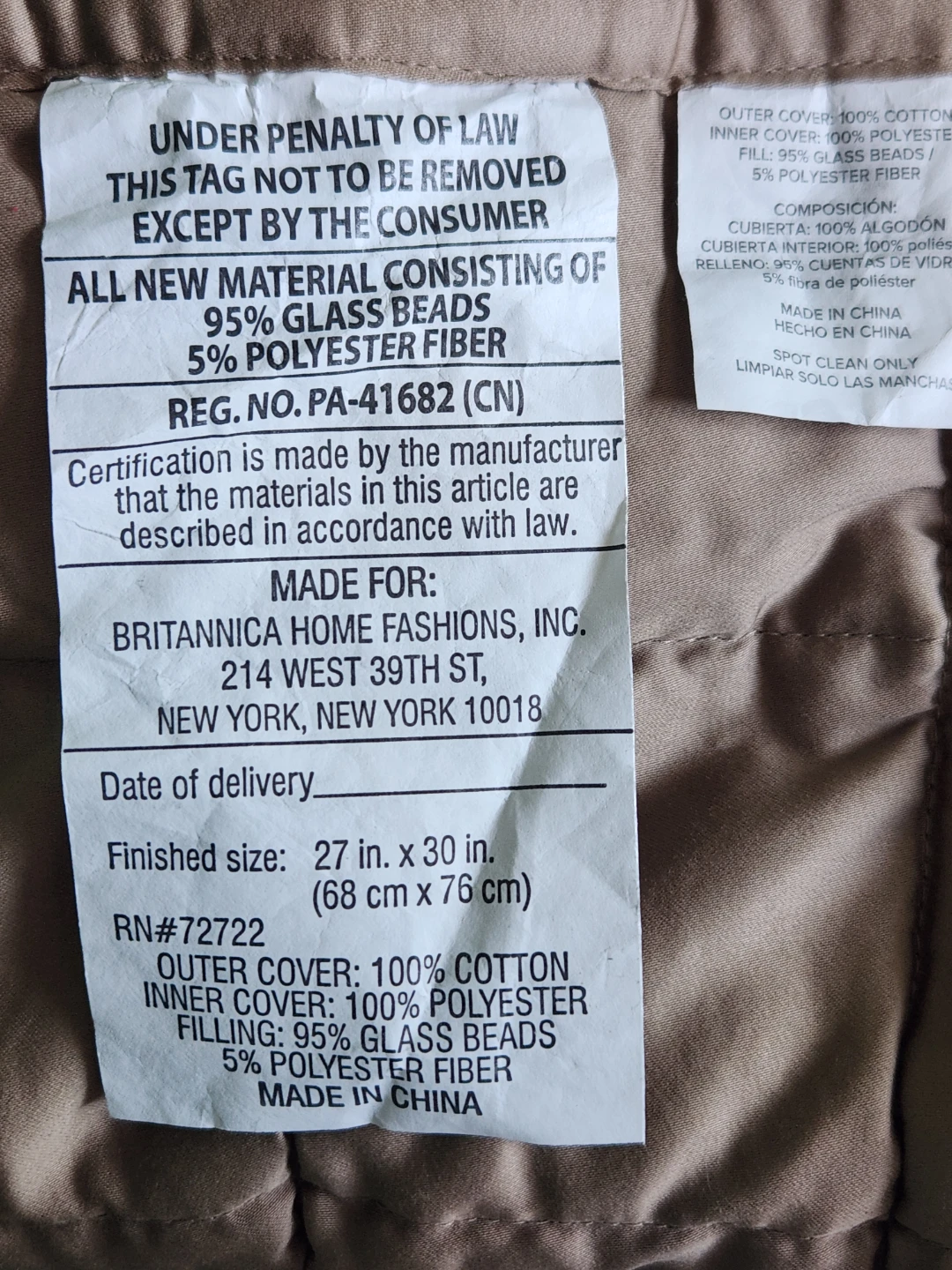 Pendleton Weighted Lap Blanket 7 LBS - photo 5