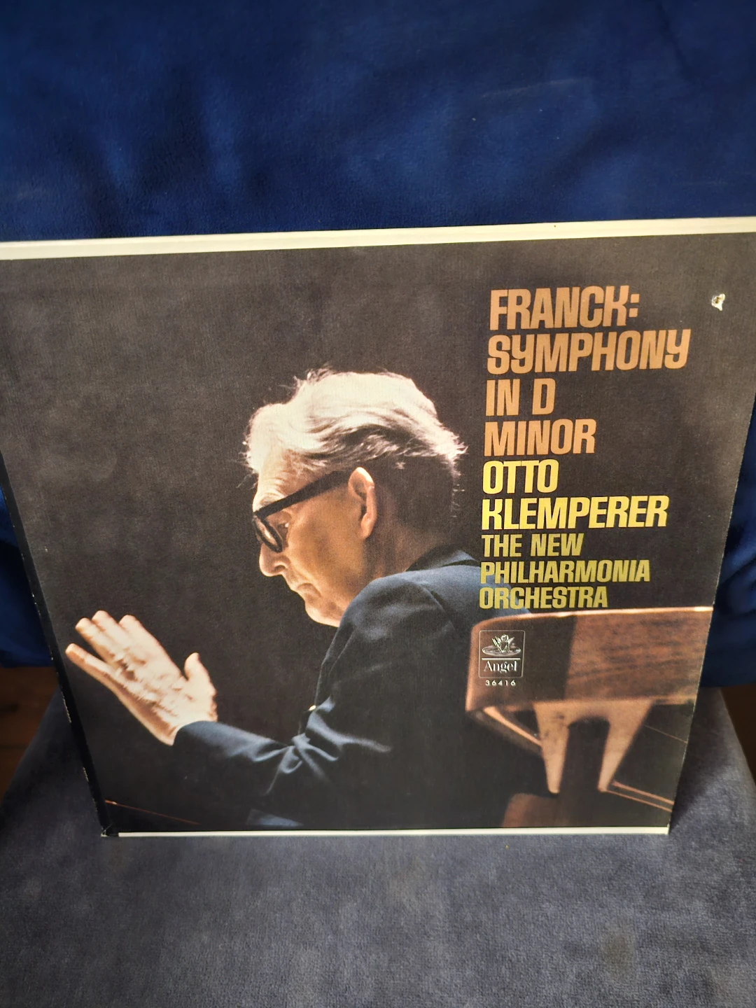 Franck Symphony in D Minor Vinyl Record - Otto Klemperer