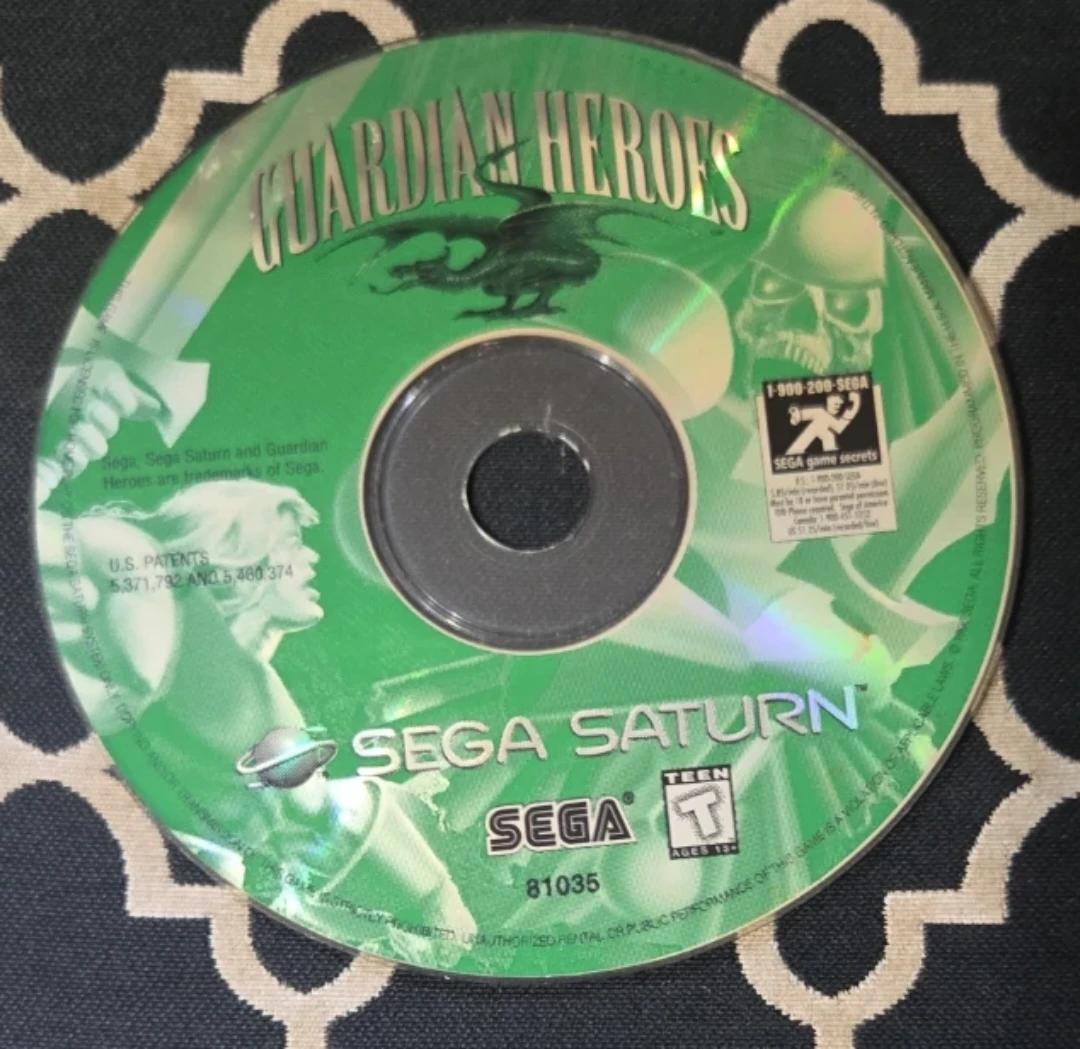 Guardian Heroes Sega Saturn Game Disc - photo 2