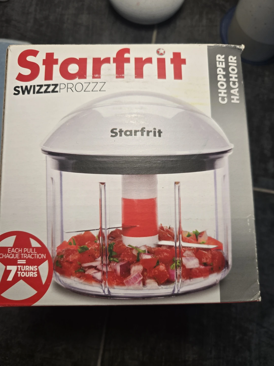 Starfrit Swizzz Prozzz Manual Food Chopper